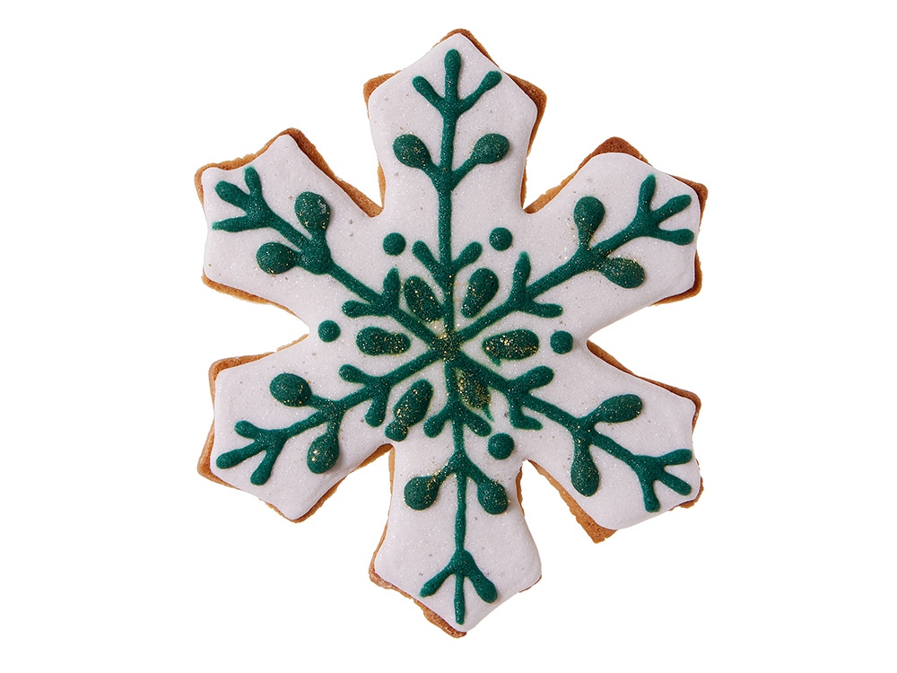 Пряник имбирный «Снежинка»