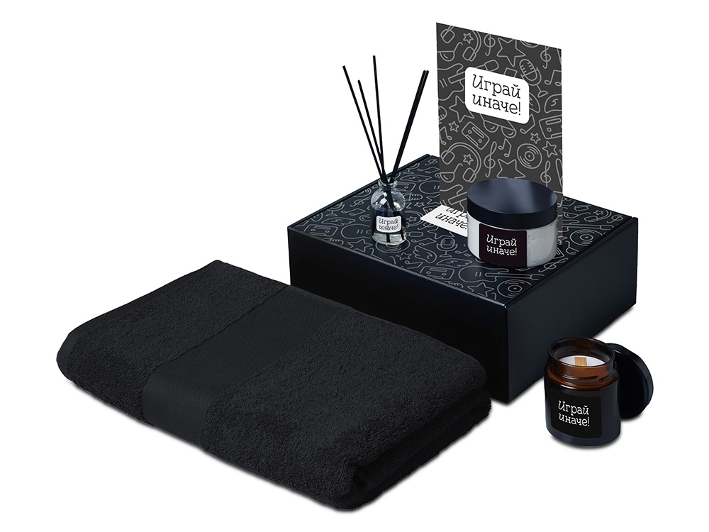 Подарочный набор «Re:y. Care» с полотенцем, солью для ванны и диффузором