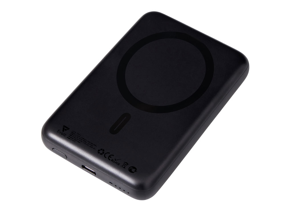 Магнитный внешний беспроводной аккумулятор «Polarix», QC/PD, 10000 мАч